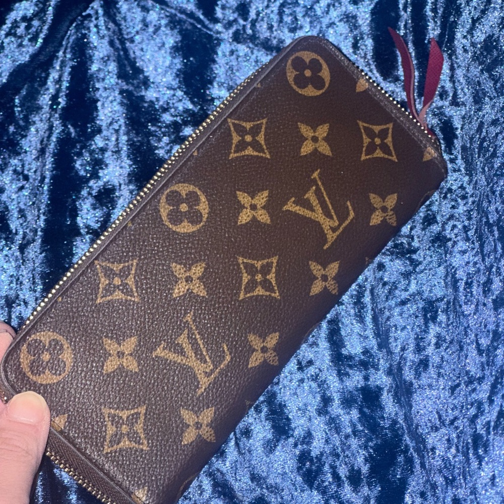 Louis Vuitton Brown and Gold Monogram Wallet